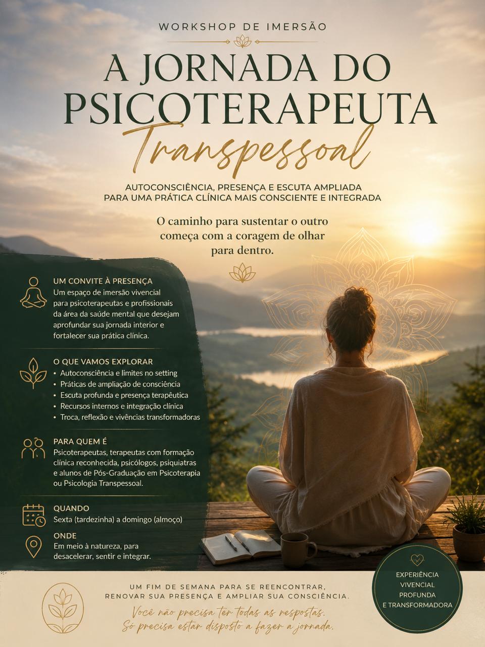 A Jornada da Psicoterapeuta Transpessoal